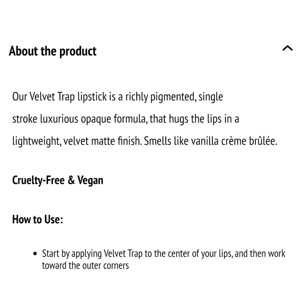 JEFFREE STAR COSMETICS Velvet Trap Lipstick in 